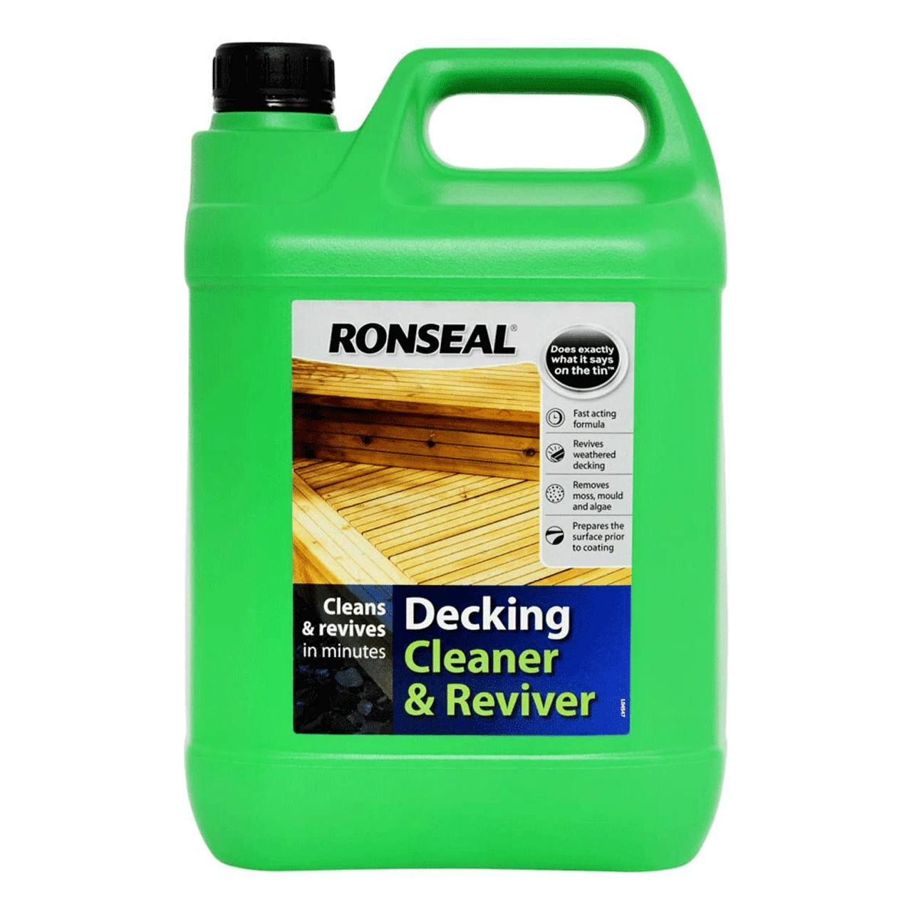 Ronseal Precision Decking Cleaner & Reviver 5L 1 Ronseal Precision Decking Cleaner & Reviver 5L