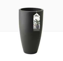 Elho® Pure Soft Round High 35 Anthracite